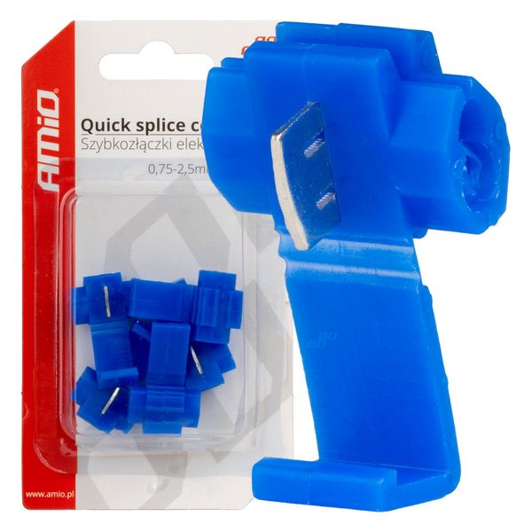 Quick Connect Connector 0,75-2,5mm2 15A 5pcs blister image 1