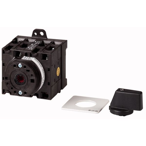 T3-1-8210/XZ Changeoverswitches, T3, 32 A, rear mounting, Basic switch, 1 contact u image 1