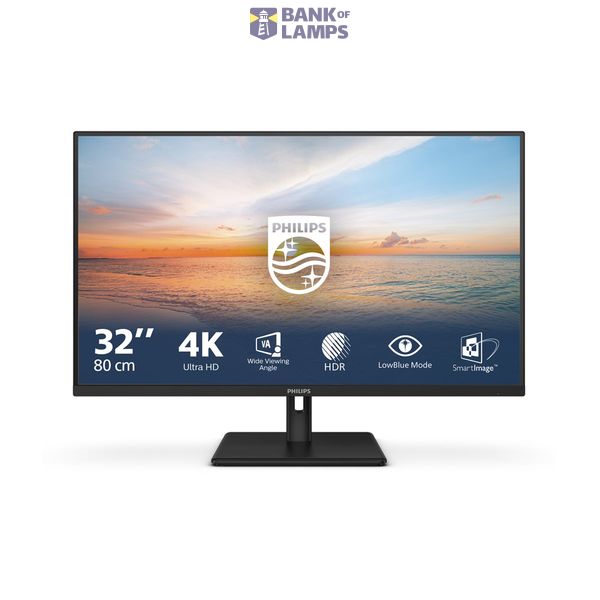 Philips | 32E1N1800LA/00 | 31.5 " | VA | 16:9 | 60 Hz | 4 ms | 3840 x 2160 pixels | 300 cd/m² | HDMI ports quantity 2 image 1
