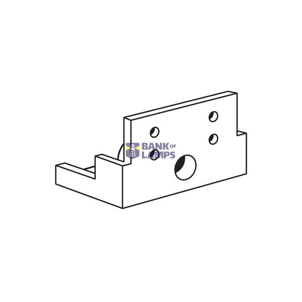 Clamping bracket for fixing C-section image 3