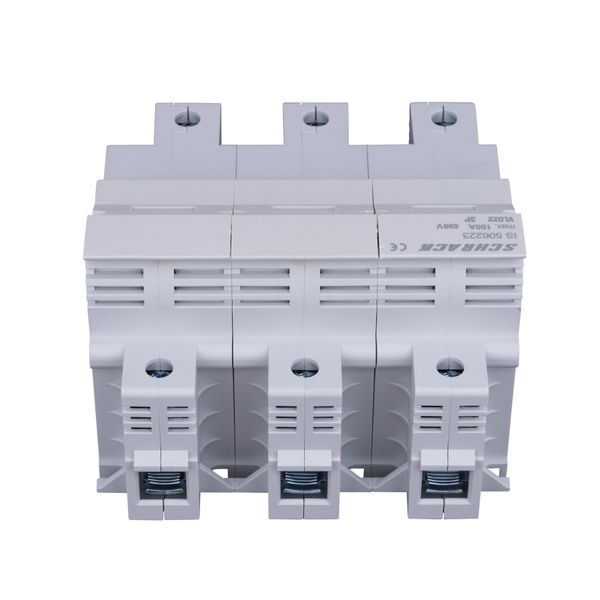 Fuse Carrier 3-pole, 100A, 22x58 image 7