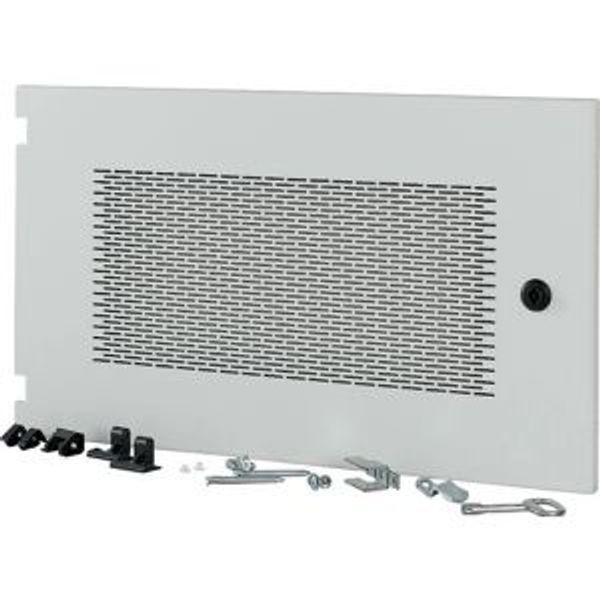 XTSZDSQV3-H350W600 Section wide door, ventilated, HxW=350x600mm, IP31, grey image 4