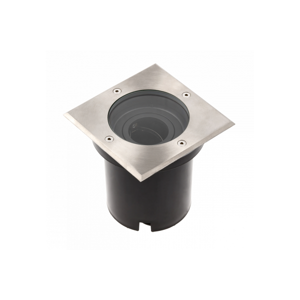 Ground luminaire BETA-K with adjustment, GU10, max. 50 W, IP67, square, stainless steel image 1