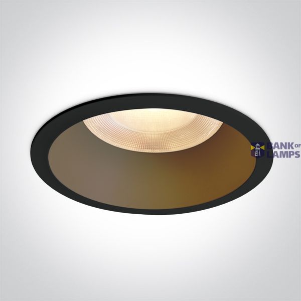 BLACK 25W CCTV IP65 230V DARK LIGHT image 1