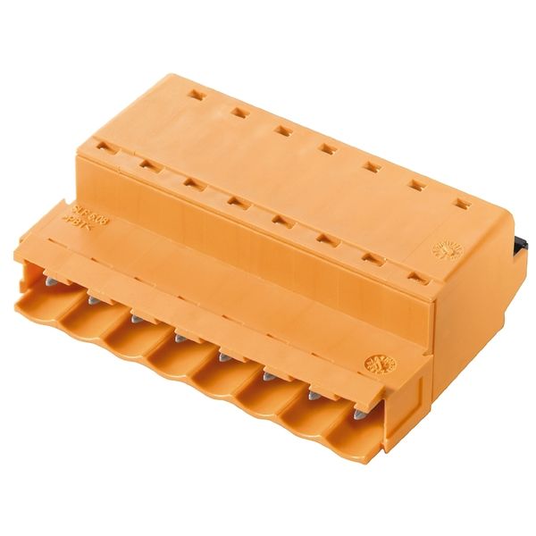 PCB plug-in connector, male plug, 5.08 mm, Number of poles: 12, 180°, PUSH IN with actuator, Clamping range, max. : 3.31 mm², Box image 1