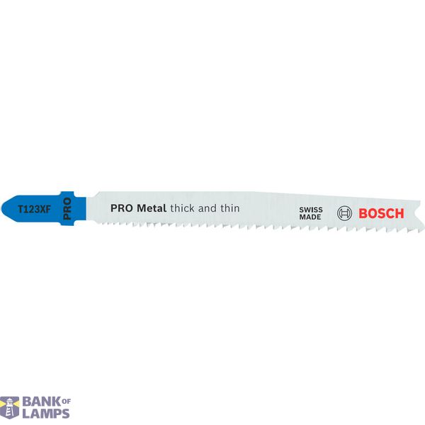 Jigsaw blade T 123 XF Progressor for Metal 25 pcs. image 1