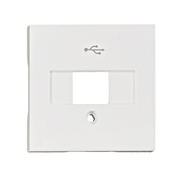 USB coupler cover, white image 1