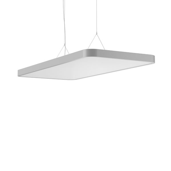 TRIONA rectangle, 71 W, 9350 lm, 830, silver, smart+free Pendant lumin image 1