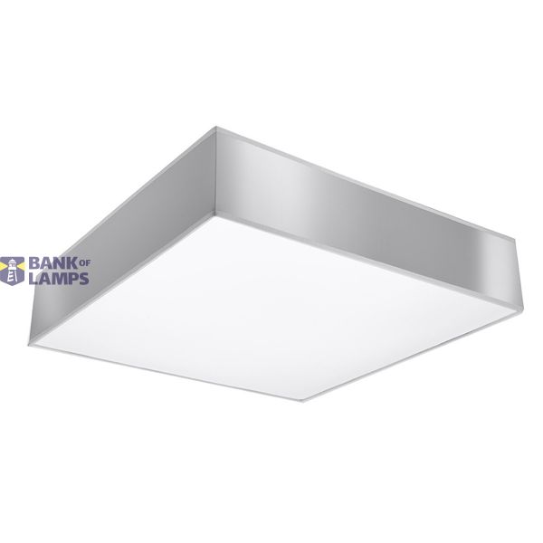 CEILING LAMP HORUS 55 GREY E27 4X60W IP20 image 2