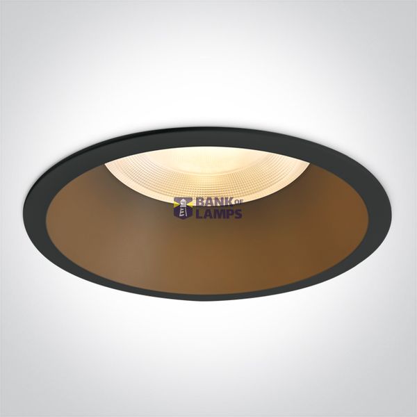 BLACK 40W CCTV IP65 230V DARK LIGHT image 1