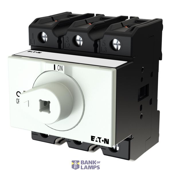 P3 Main switch, 80 A,Rear mounting, 3 pole, Form X, Other, Other image 1