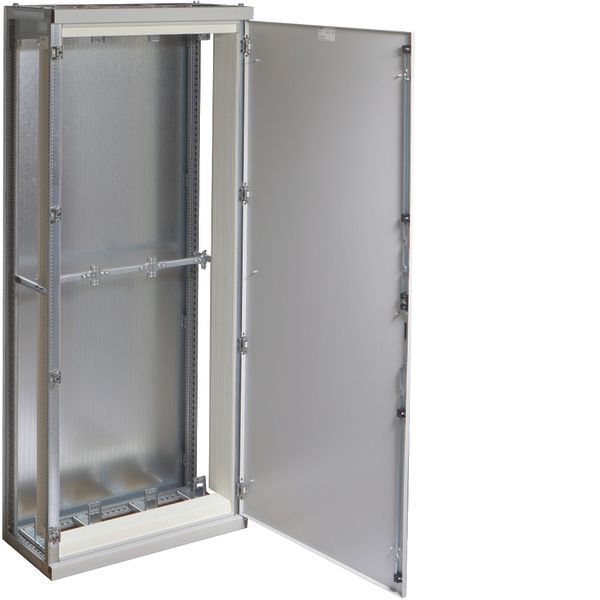 Modular stand-alone distrib. IP41 850x2000x400 120° RAL7035 rear wall  image 1