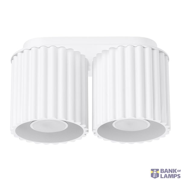 Ceiling lamp AURA 2 white GU10 image 1
