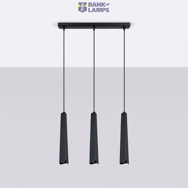 Pendant lamp PRYSM 3L black image 13