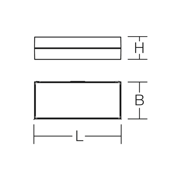 DESMONDO, 32 W, 4900 lm, 740, anthracite, DALI Wall luminaires, L 303  image 4
