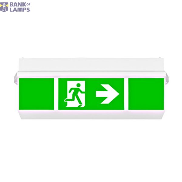 Emergency luminaire KWI Autotest LED 3h 230V AC ceiling image 1