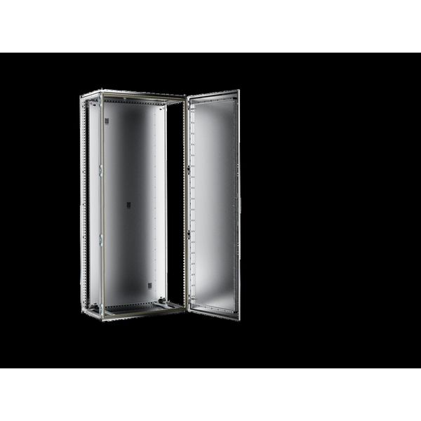 Baying enclosure system, WHD: 800x2000x800 mm, Sheet steel, EMC version image 2