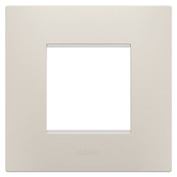 EGO INTERNATIONAL PLATE - IN TECHNOPOLYMER - 2 MODULES - NATURAL BEIGE - CHORUSMART image 1