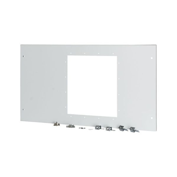 XTMPIX40WC-H550W1000 Front cover for IZMX40, withdrawable, HxW=550x1000mm, grey image 5
