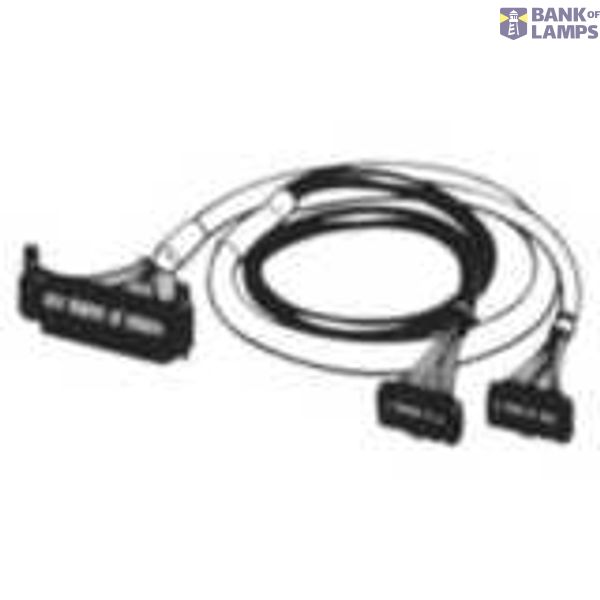 I/O connection cable, unshielded, FCN40 to 2 x MIL20, 2 m XW2Z0456M image 1