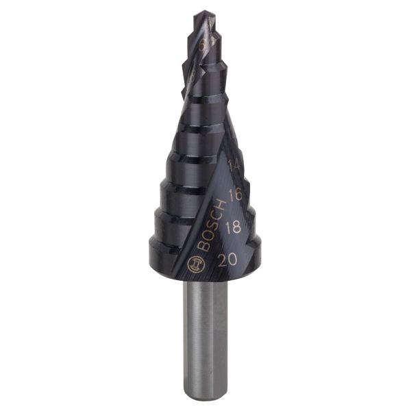 HSS-AlTiN step drill bits 4 - 20 mm, 8,0 mm, 70,5 mm 1 pcs. image 1