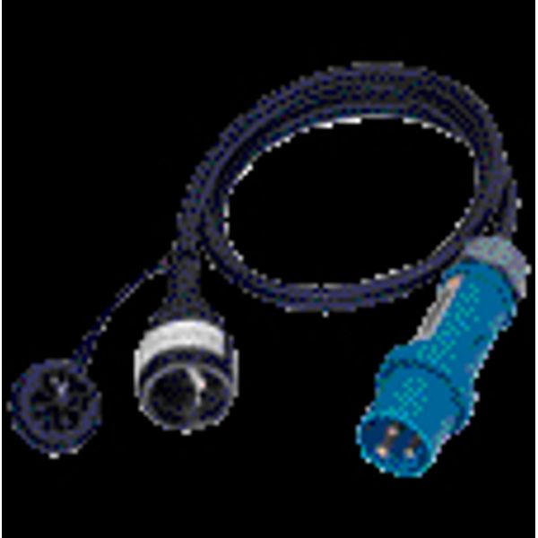 Cable 1.5m CEE plug/SCHUKO coupling. image 1