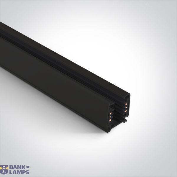 40002AL/B BLACK DALI TRACK SQUARE 2m image 1