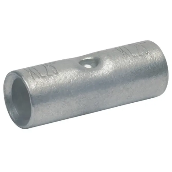 Butt connector, uninsulated, 1.5-2.5 mm², metal, 15 mm, 1630L image 1