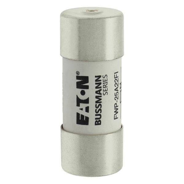 Fuse-link, high speed, 25 A, AC 700 V, 22 x 58 mm, aR, UL, with striker image 18