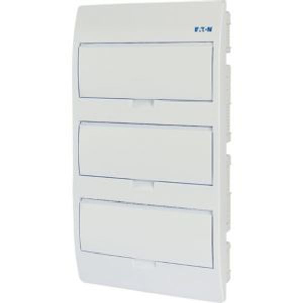 BC-U-3/36-TW-ECO ECO Compact distribution board, flush mounting, 3-rows, 12 MU, IP40 image 4