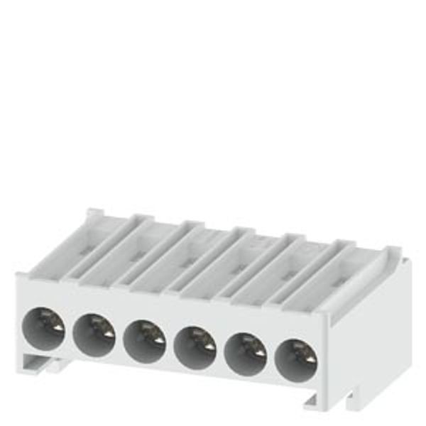 Removable control terminals with spring-type terminals 2 blocks with 6 terminals each Simple, efficient and image 1