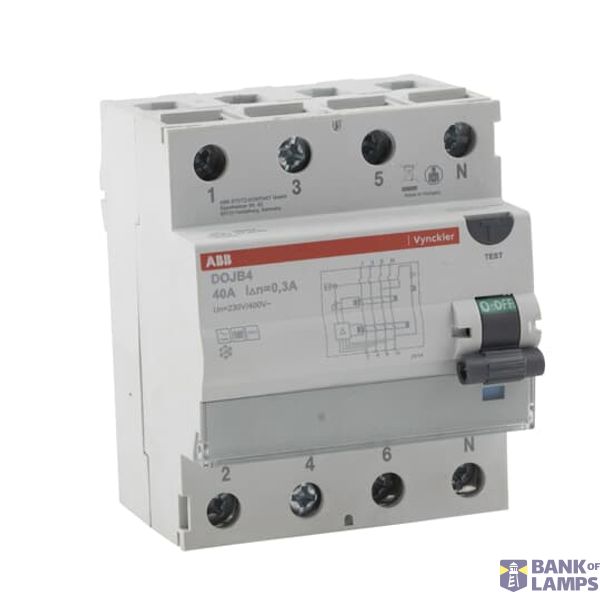 DOJB440/300 Residual Current Circuit Breaker image 1