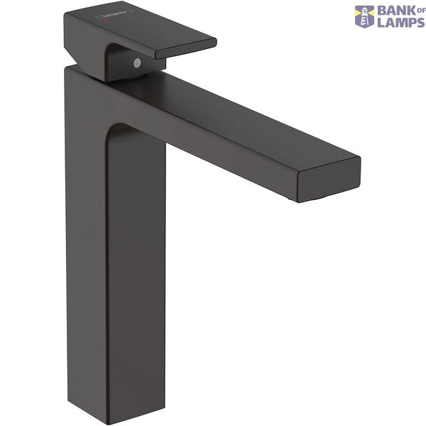 Vernis Shape 190 sink mixer, with pop-up, matte black image 1