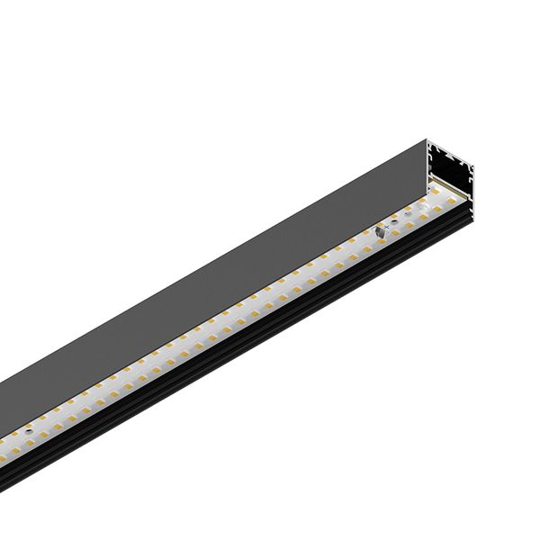 P-30: LED 8W 3K NERO PLAF/SOSP L=800 image 1