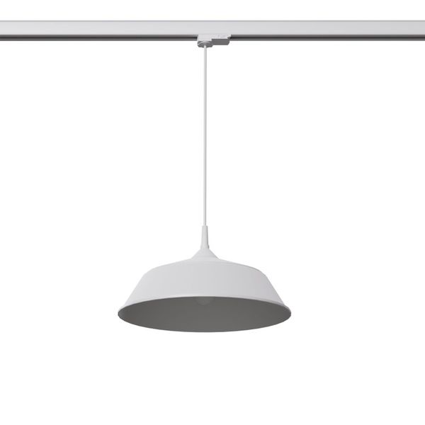 HANGING LAMP 3 PHASE FRIKA WHITE E27 image 1