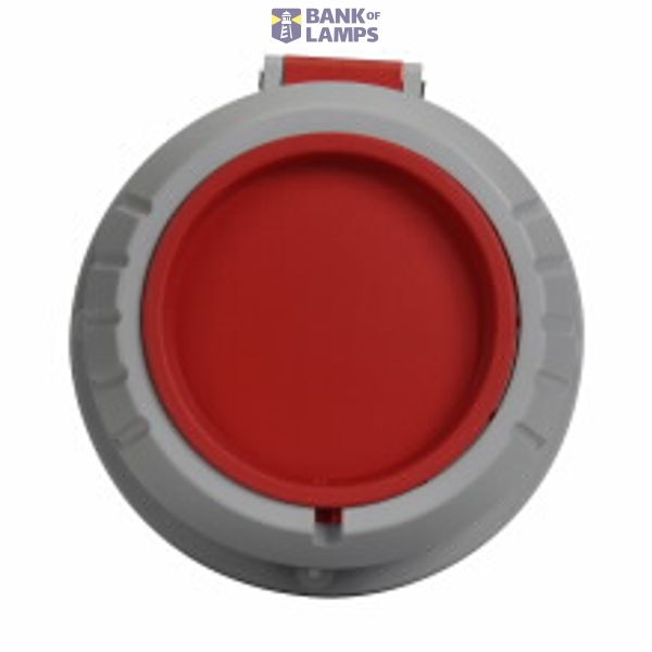 IEC 60309 industrial connector, 20A, 4-wire, 5-pole, Glass reinforced polyamide, 3 phase 277/480 Vac image 2