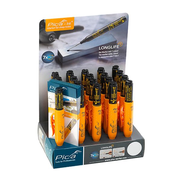 Pica 7041 BIG Ink Highlighter XL blue blister image 2