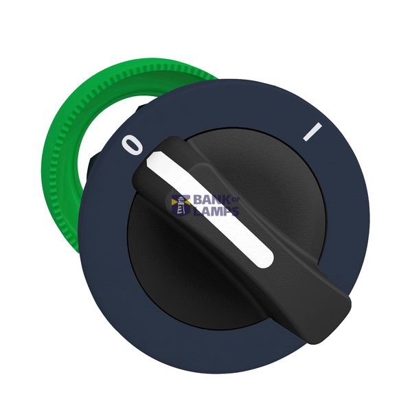 RECESSED SELECTOR SWITCH BLACK O/I image 1
