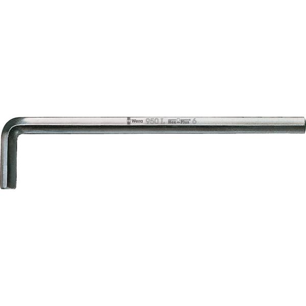 950 L Stiftsleutel, metrisch, verchroomd, 5 x 160 mm image 1