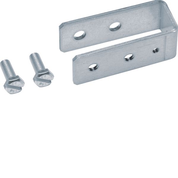 Lower bracket, universN, 25mm, for connecting plate, 2 pieces image 1