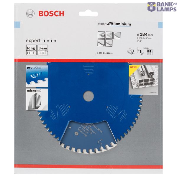 Circular saw blade Expert for Aluminium 184 x 30 x 2,6 mm, 56 image 2