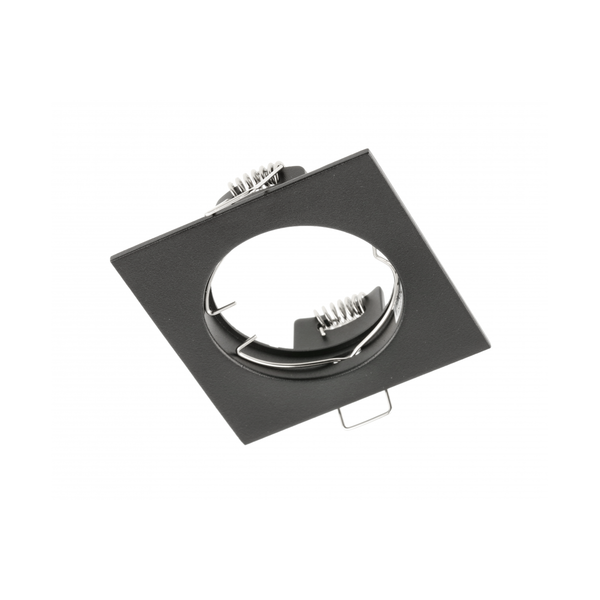 Spot luminaire housing PORTO, IP20, square, black image 1