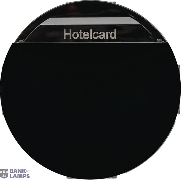 Hotel card relay switch Series 1930/R.classic, black image 1