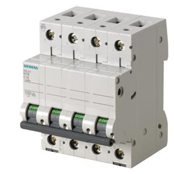 Miniature circuit breaker 400 V 10 kA, 4-pole, B, 50 A image 2
