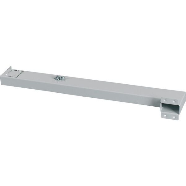 XTPFAEZD Cable duct for auxiliary wiring, XF, connecting piece between device compartment and cabling box, grey image 4