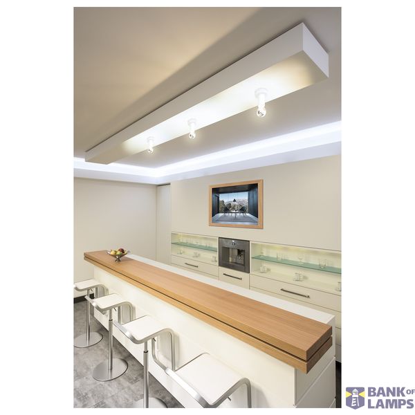 FITU, ceiling light, A60, white, with R2 canopy image 3