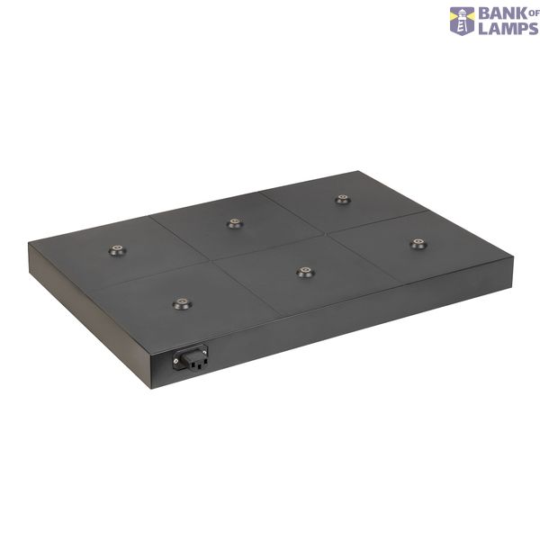 VINOLINA TWO, charging base, max. 6 lights, black image 1
