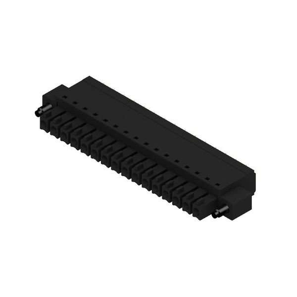 PCB plug-in connector, female plug, 3.81 mm, Number of poles: 16, 180°, PUSH IN with actuator, Clamping range, max. : 1.5 mm², Box image 1