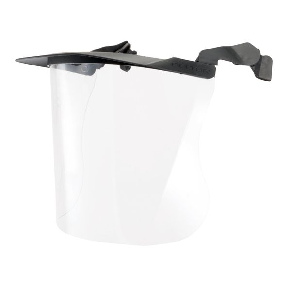 3M™ Faceshield, Standard peak, Polycarbonate, Clear, V4F, 10 ea/Case image 1