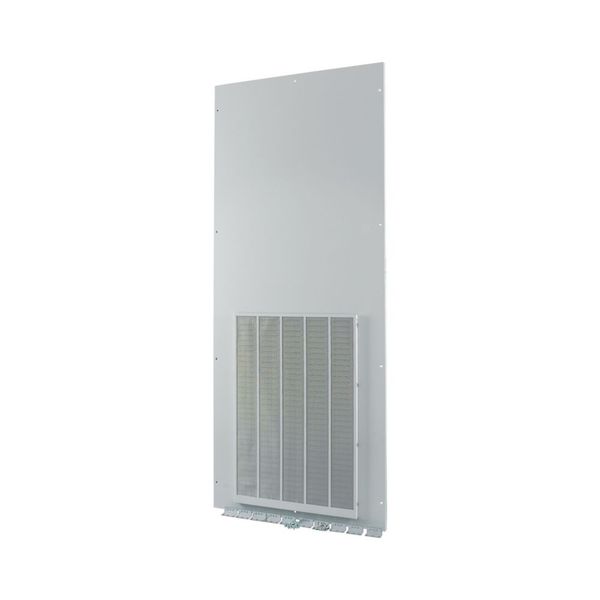 XTSZFFPV42-W800 Front plate (section high), ventilated, W=800mm, IP42, grey image 3